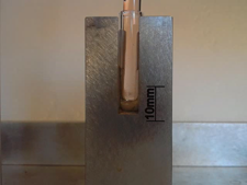 Thumbnail of Front Speed Measurements of the Frontal Polymerization of Dicyclopentadiene/Ethylidene norbornene/2,3-Dihydrofuran/Grubbs 2nd Generation Catalyst Resins<br>
